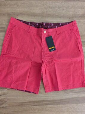 NWT BANG Miami, Bang Clothes Showtime Red Street Shorts – Men’s 3XL – Red